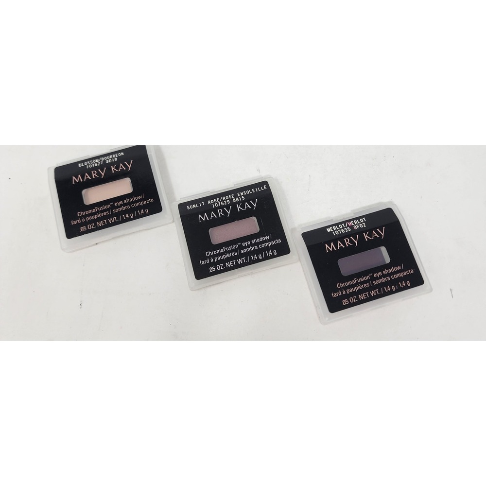 Mary Kay Mineral Eye Shadow Full Size .05 oz Lot of 3 *Colors in Description*